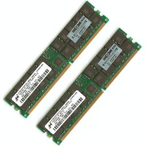 HP 8GB (2x4GB) PC2-3200 DDR2 RAM - 404122-B21 in the group Servers / HPE / Memory at Azalea IT / Reuse IT (404122-B21_REF)
