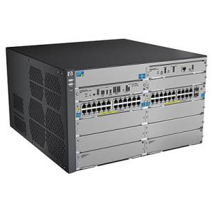 HP 8206-44G-PoE+-2XG v2 zl Switch  - J9638A in the group Networking / HPE / Switch / 8200 at Azalea IT / Reuse IT (J9638A_REF)