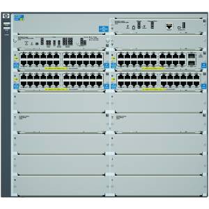 HP 8212-92G-PoE+-2XG v2 zl Switch  - J9639A in the group Networking / HPE / Switch / 8200 at Azalea IT / Reuse IT (J9639A_REF)