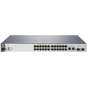 Aruba 2530 24x SFP PoE+ 195W Web-mgd Switch - J9779A in the group Networking / HPE / Switch / HP 2530 Aruba at Azalea IT / Reuse IT (J9779A_REF)