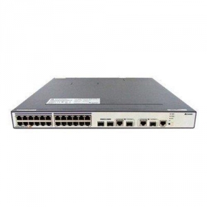 Begagnad, 24 Ethernet 10/100 PoE+ ports,2 Gig SFP, 2 dual-purpose 10/100/1000 eller SFP, 500W AC ntaggregat in the group Networking / HUAWEI / Switch / S3700 at Azalea IT / Reuse IT (S3700-28TP-PWR-SI_REF)