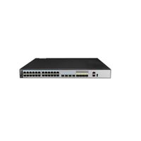 Begagnad, 24 Ethernet 10/100/1000 ports,4 10 Gig SFP+,DC -48V in the group Networking / HUAWEI / Switch / S5700 at Azalea IT / Reuse IT (S5720S-28X-SI-DC_REF)