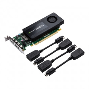 NVIDIA Quadro K1200 4GB PCIe Graphics Card - VCQK1200DP-PB in the group Workstations / NVIDIA / Graphic Card at Azalea IT / Reuse IT (VCQK1200DP-PB_REF)