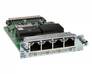 Cisco 4x T1/E1 Multiflex Interface - VWIC3-4MFT-T1/E1 in the group Networking / Cisco / Router at Azalea IT / Reuse IT (VWIC3-4MFT-T1-E1_REF)
