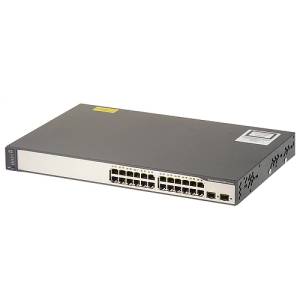 Cisco Catalyst Switch  - WS-C3750V2-24TS-S in the group Networking / Cisco / Switch / C3750 at Azalea IT / Reuse IT (WS-C3750V2-24TS-S_REF)